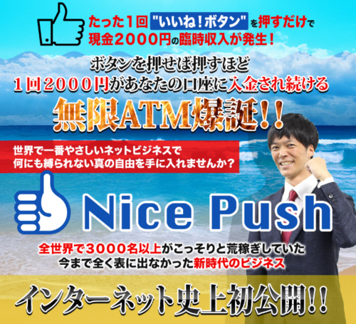 Nice Push(ナイスプッシュ) 富永一郎